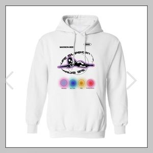 Madison Beer Life Support White Hoodie